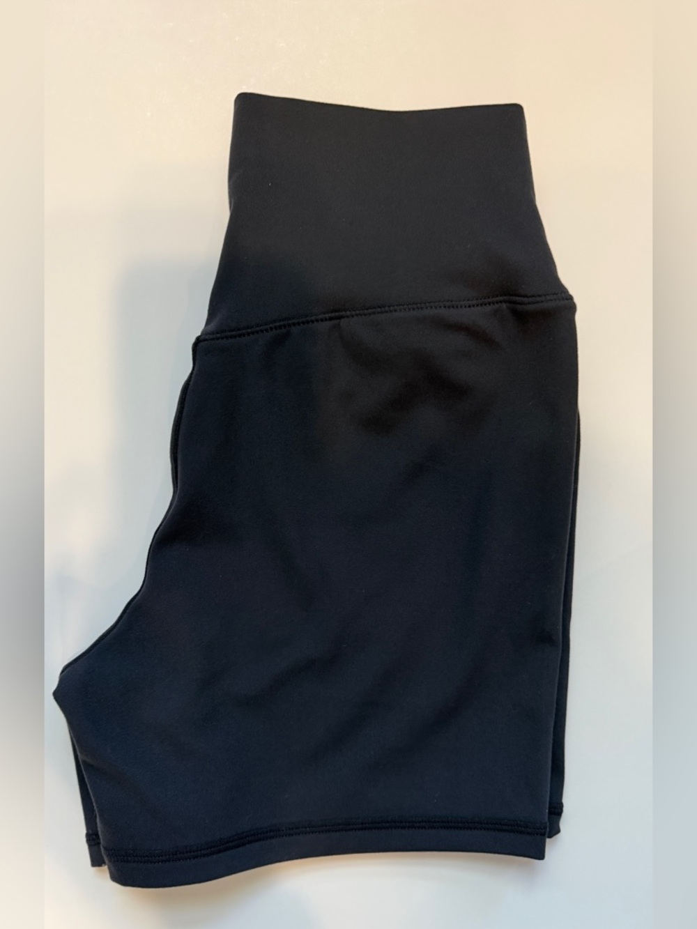 NWOT P’Tula 4in Black High-Waist Athletic Shorts - Picture 3 of 4